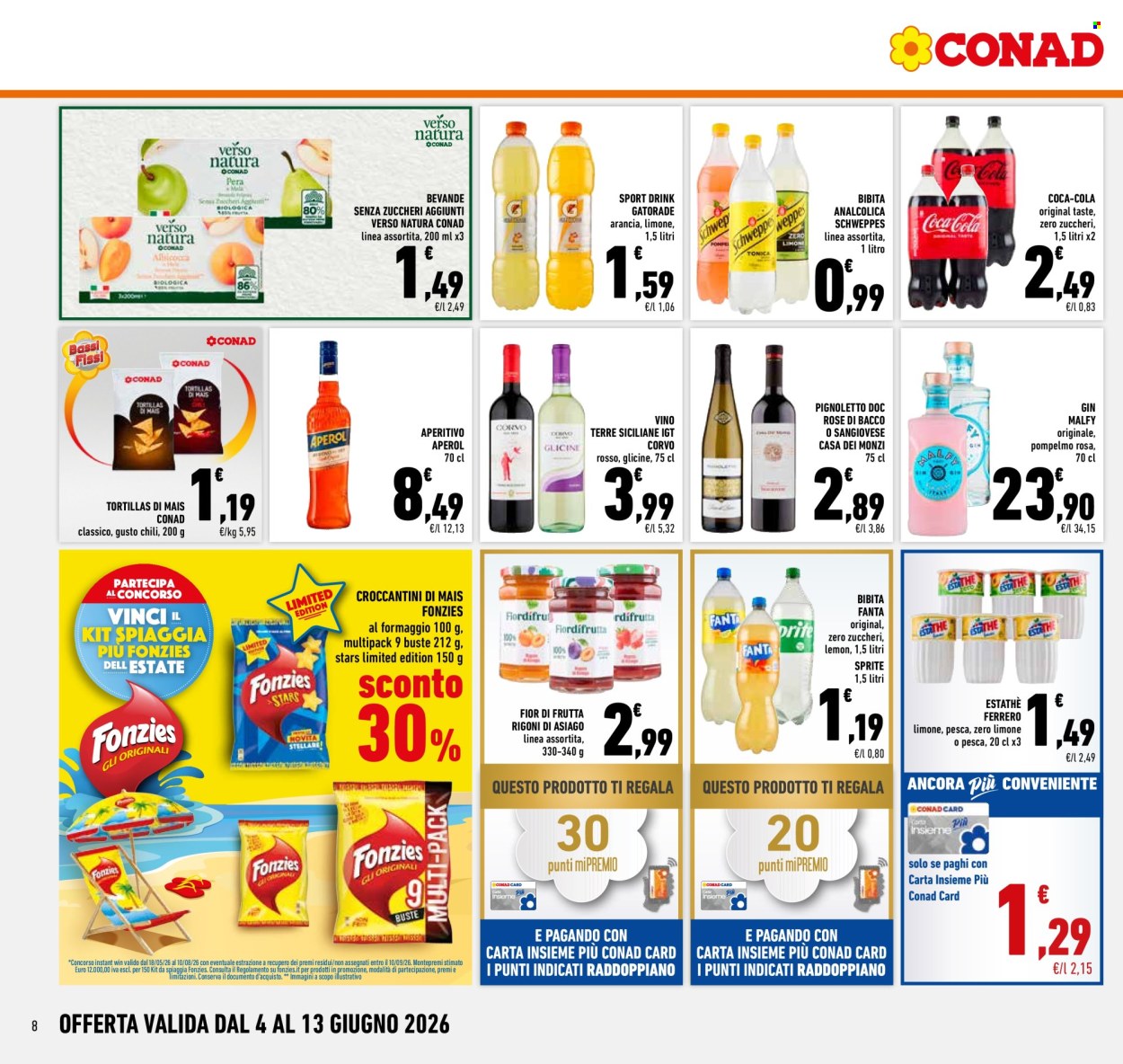 Volantino Conad - 4/6/2026 - 13/6/2026. Pagina 8