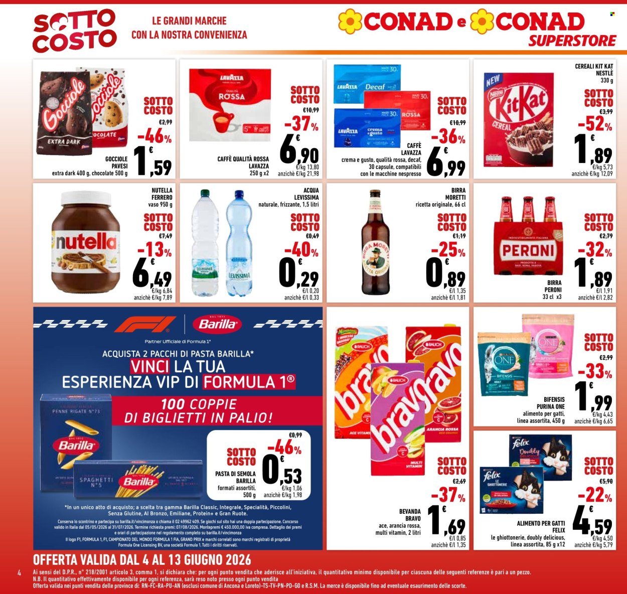 Volantino Conad Superstore - 4/6/2026 - 13/6/2026. Pagina 4