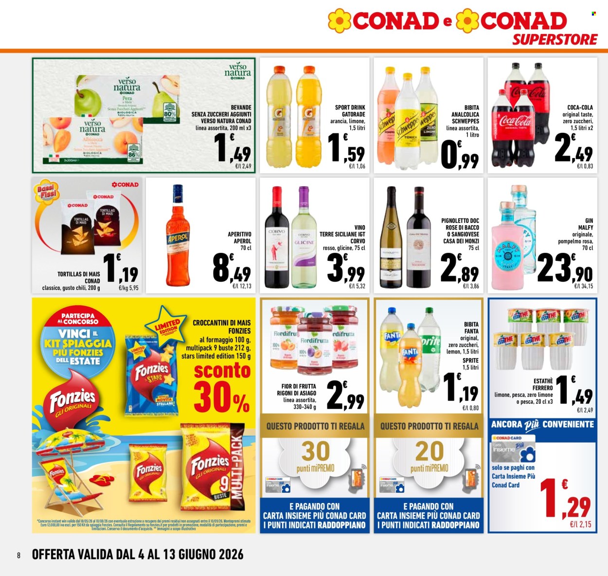 Volantino Conad Superstore - 4/6/2026 - 13/6/2026. Pagina 8