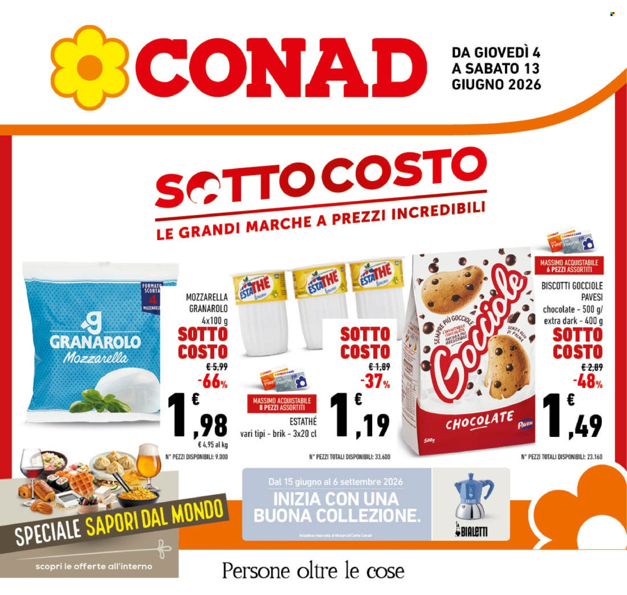 Volantino Conad - 4/6/2026 - 13/6/2026. Pagina 1