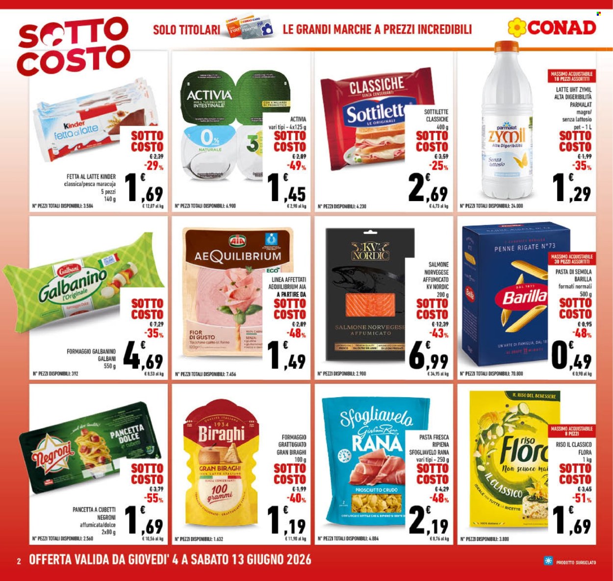 Volantino Conad - 4/6/2026 - 13/6/2026. Pagina 2