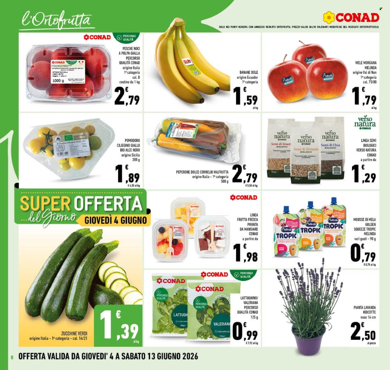 Volantino Conad - 4/6/2026 - 13/6/2026. Pagina 8