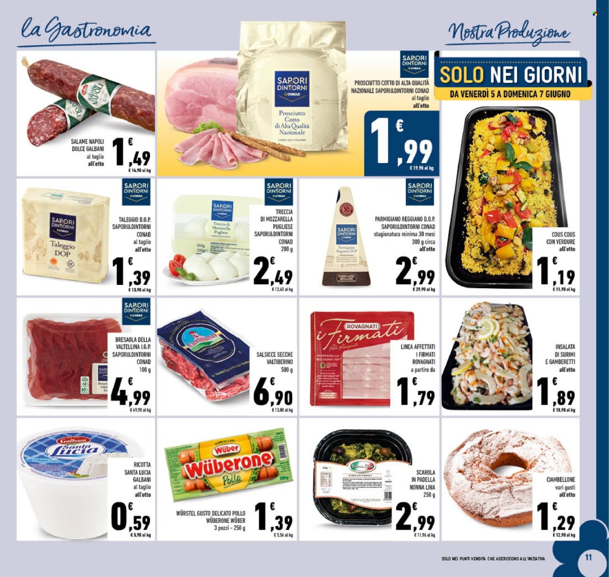 Volantino Conad - 4/6/2026 - 13/6/2026. Pagina 11