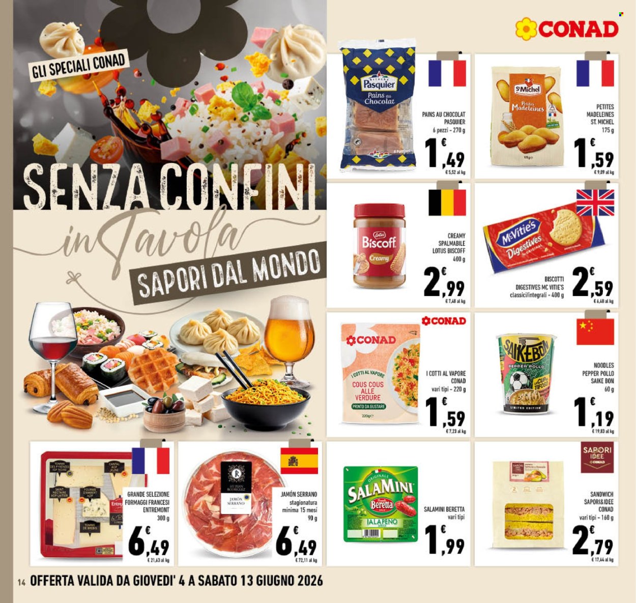 Volantino Conad - 4/6/2026 - 13/6/2026. Pagina 14
