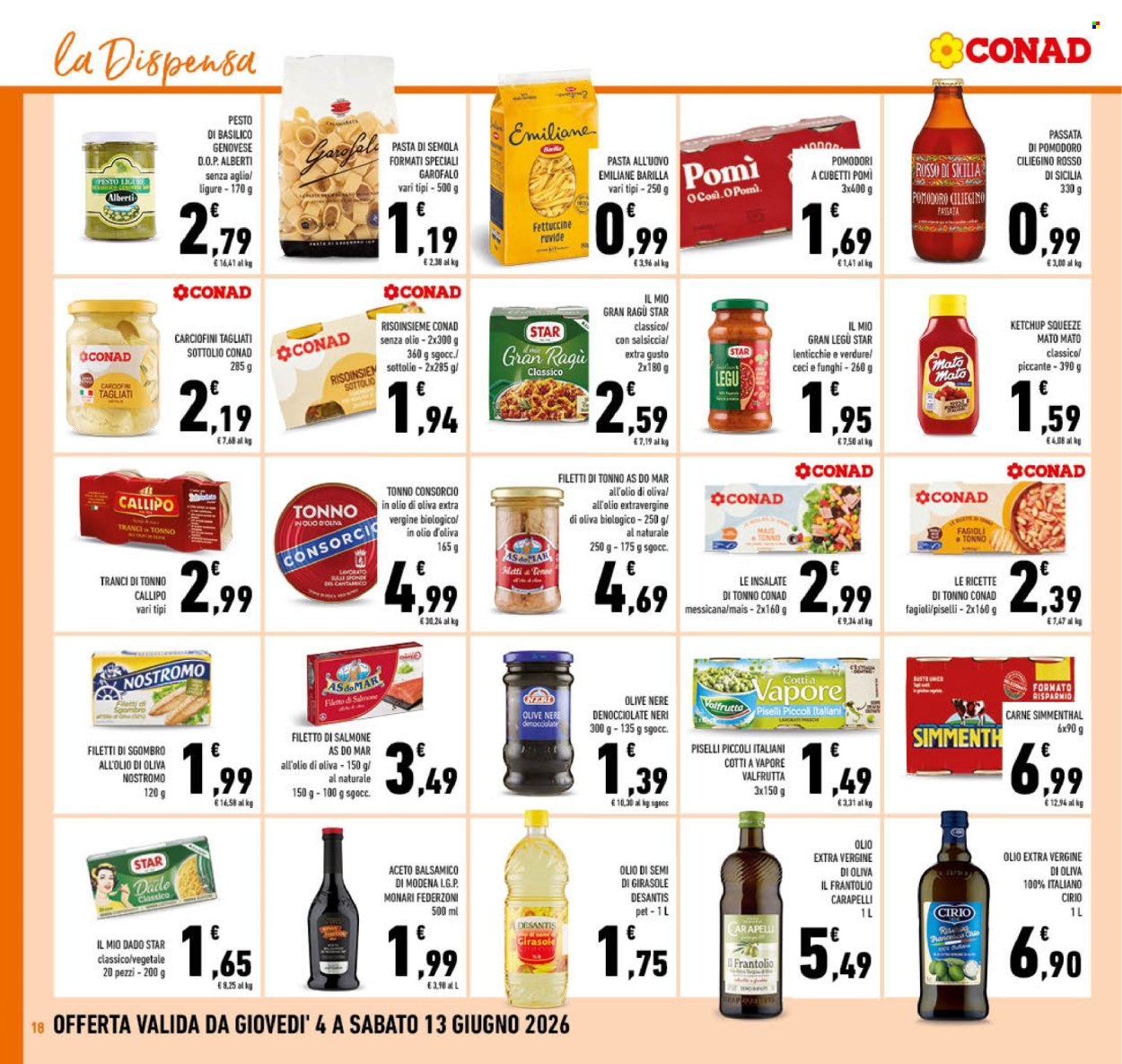 Volantino Conad - 4/6/2026 - 13/6/2026. Pagina 18