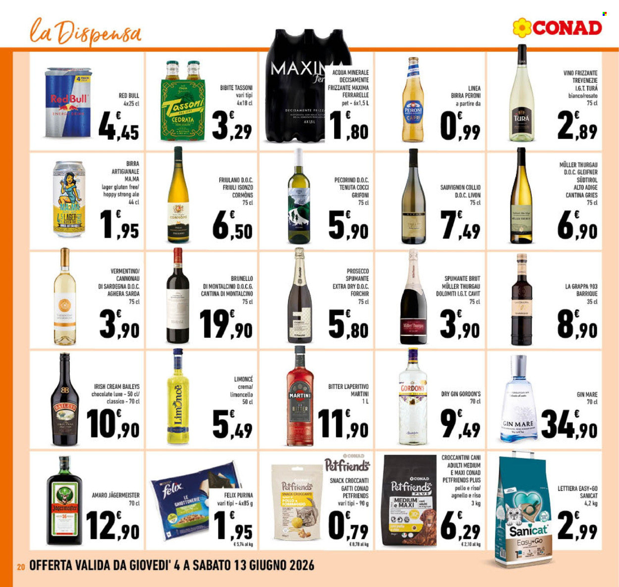 Volantino Conad - 4/6/2026 - 13/6/2026. Pagina 20