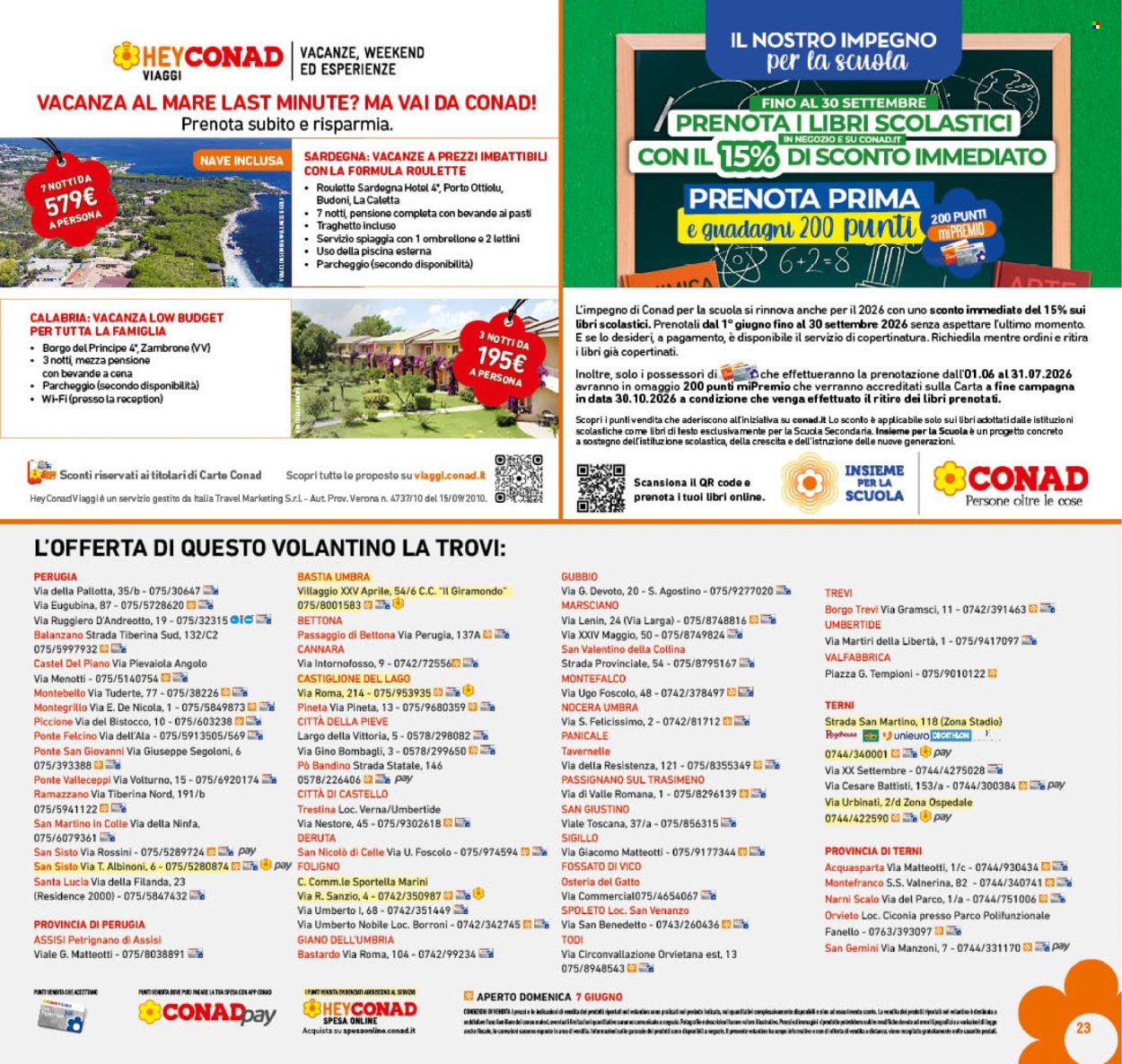 Volantino Conad - 4/6/2026 - 13/6/2026. Pagina 23