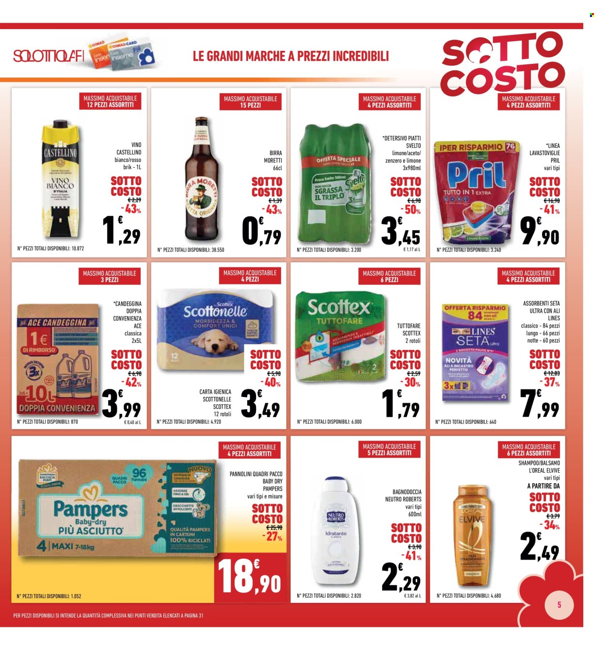 Volantino Conad Superstore - 4/6/2026 - 13/6/2026. Pagina 5