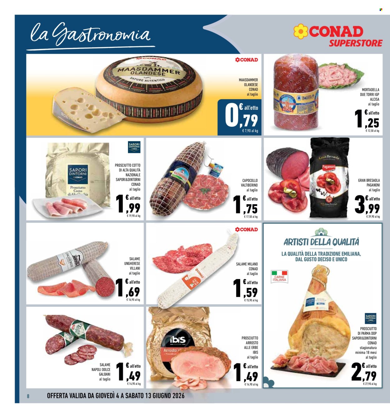 Leták Conad Superstore - 4.6.2026 - 13.6.2026. Strana 8