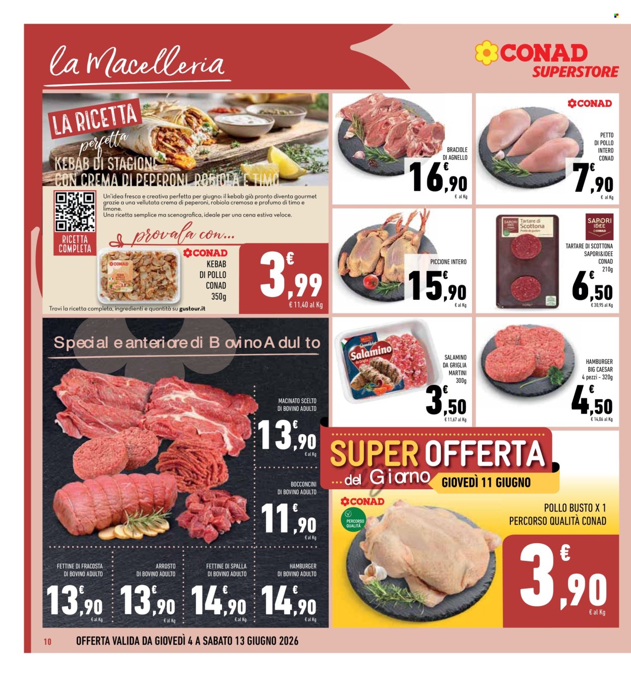 Leták Conad Superstore - 4.6.2026 - 13.6.2026. Strana 10