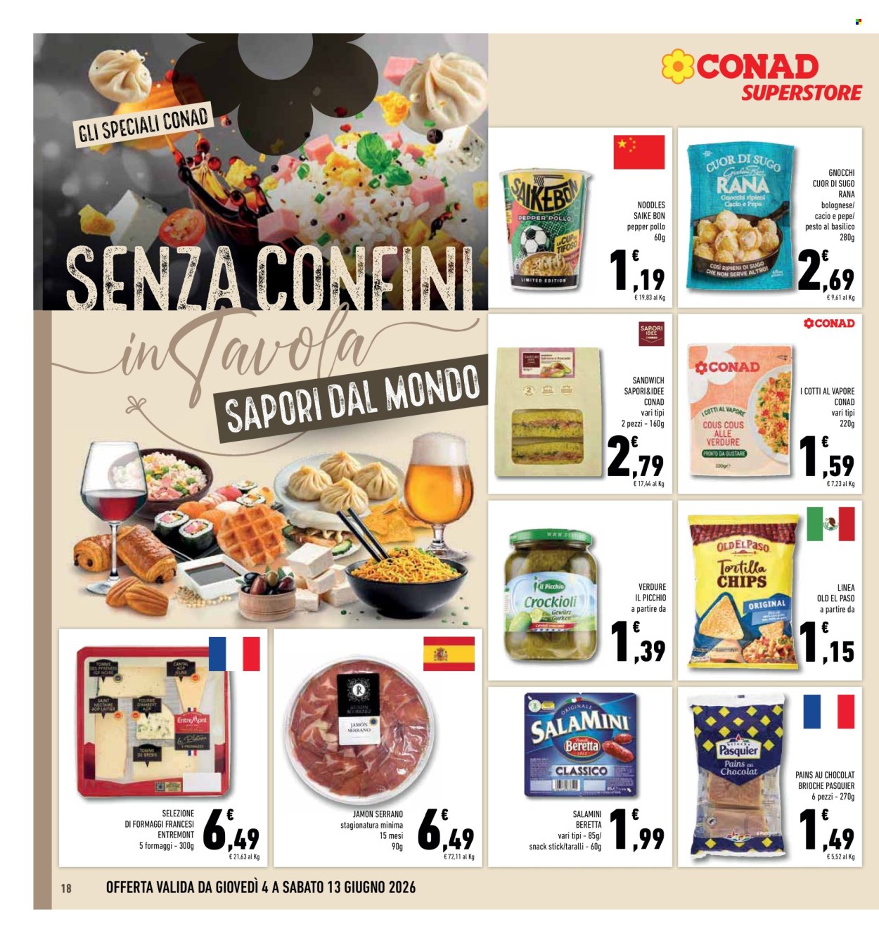 Leták Conad Superstore - 4.6.2026 - 13.6.2026. Strana 18