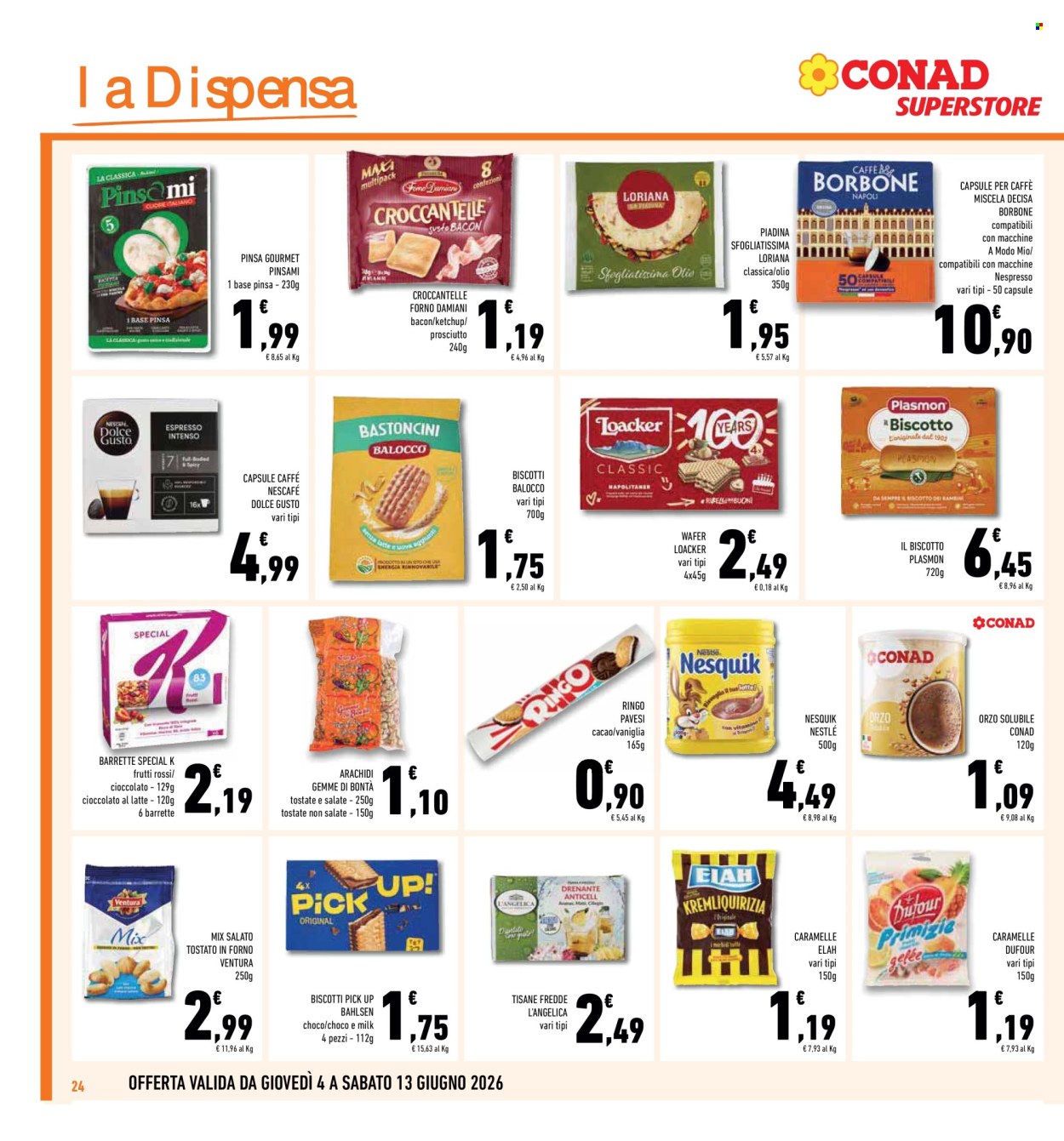 Volantino Conad Superstore - 4/6/2026 - 13/6/2026. Pagina 24