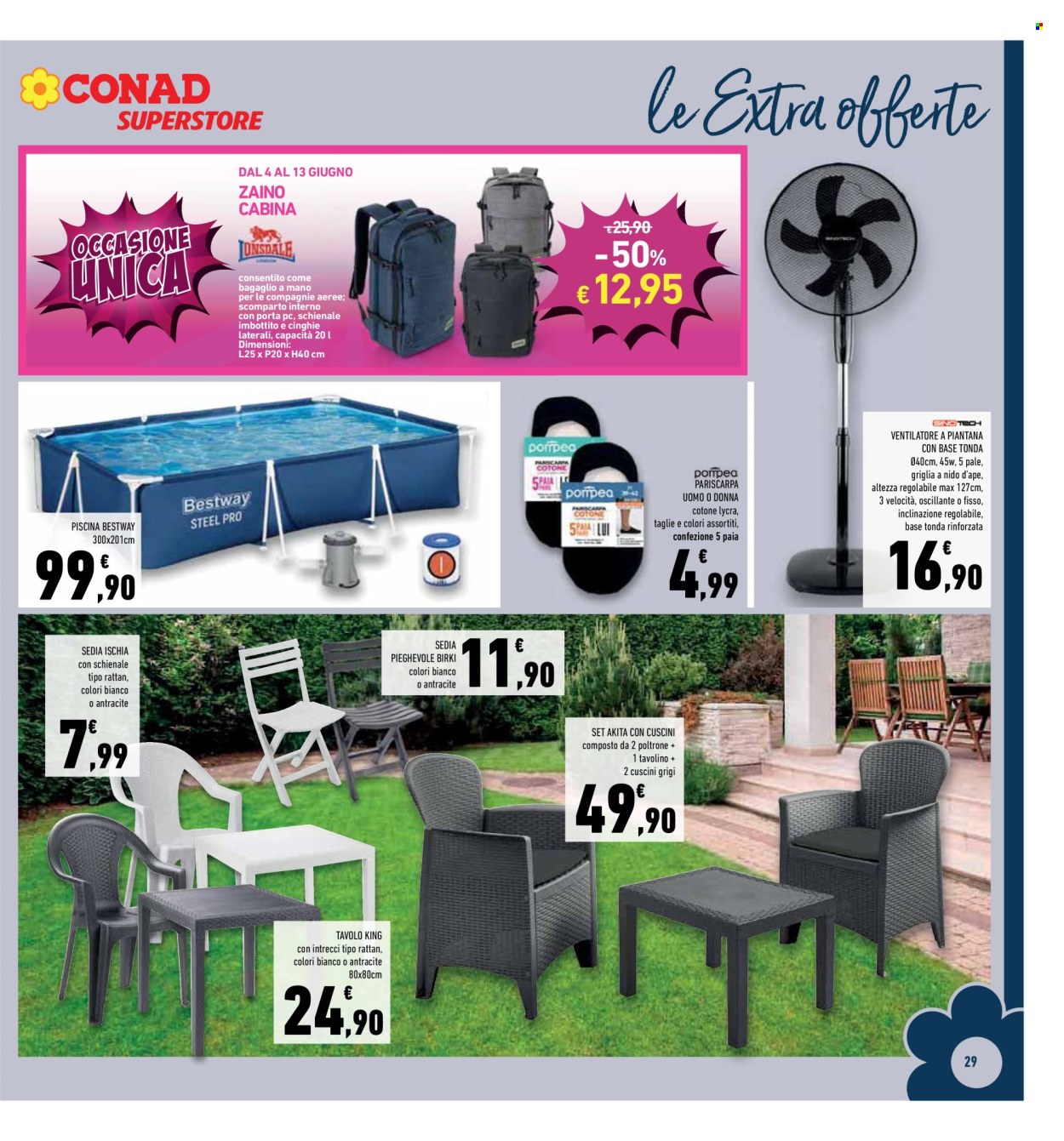 Volantino Conad Superstore - 4/6/2026 - 13/6/2026. Pagina 29