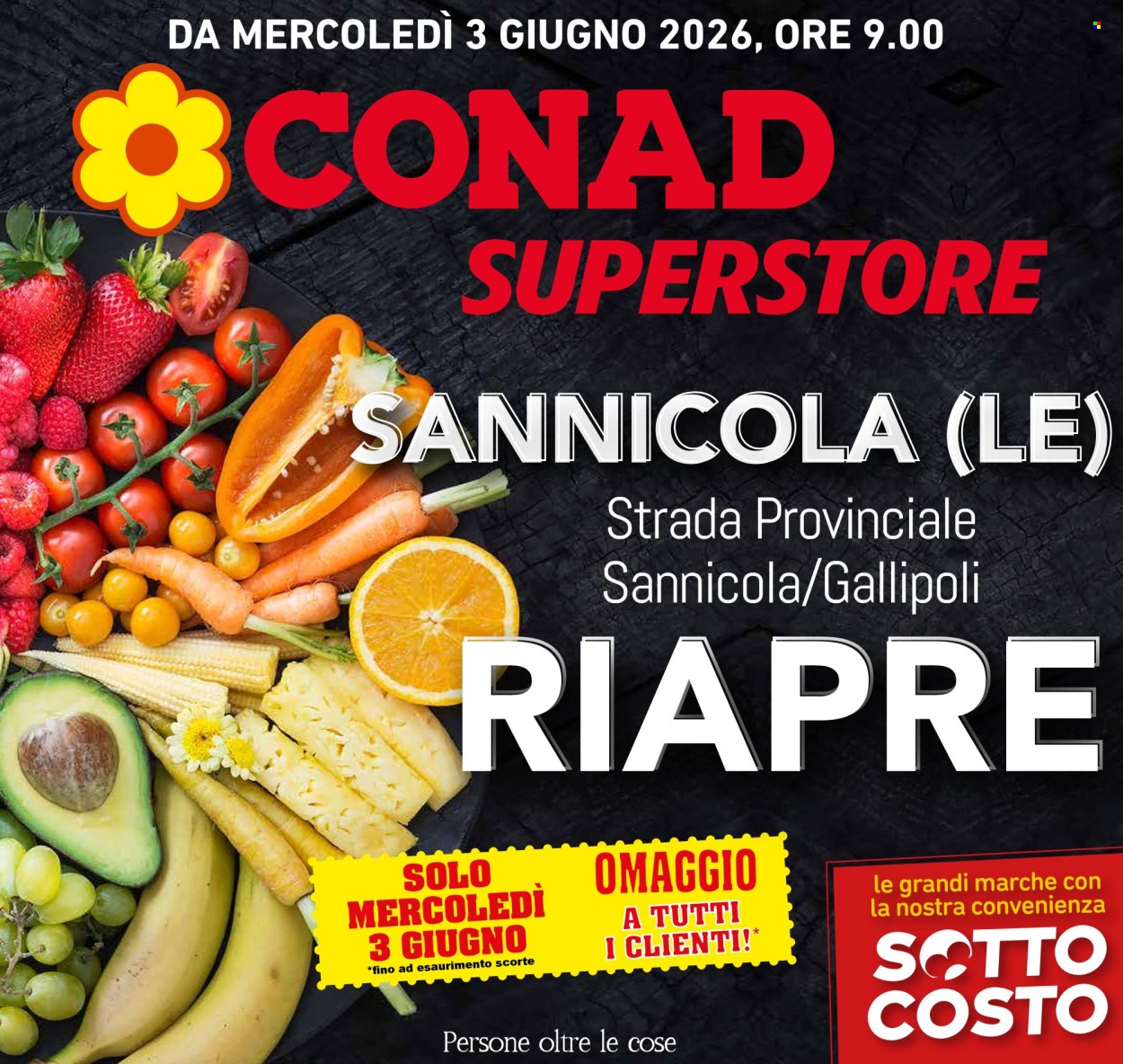 Leták Conad Superstore - 3.6.2026 - 10.6.2026. Strana 1