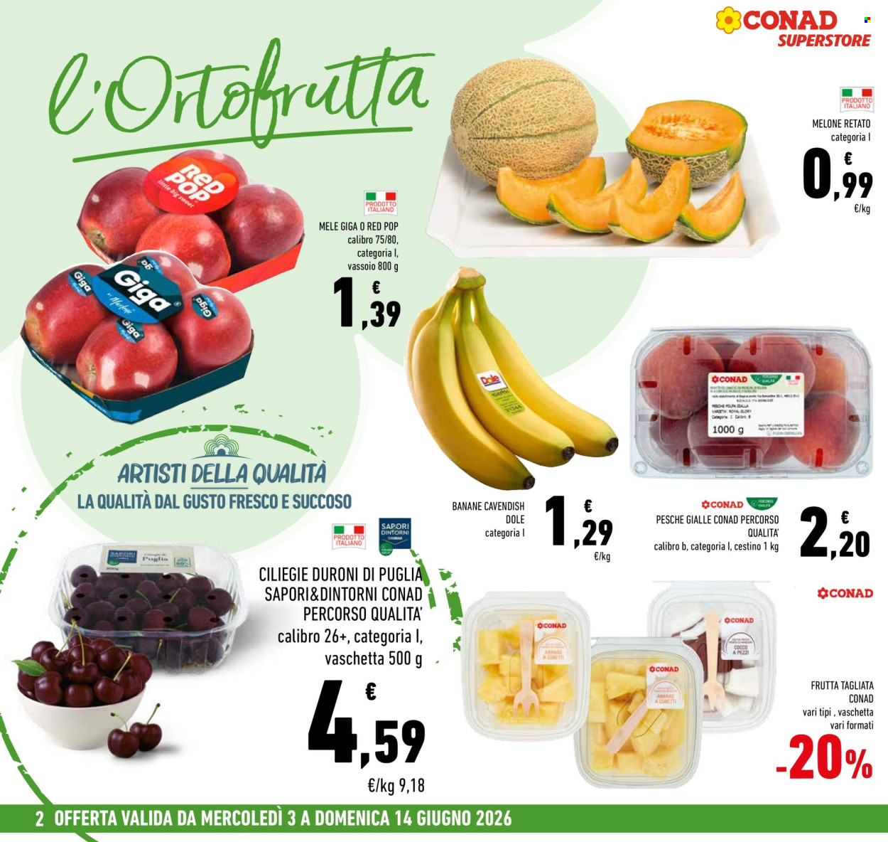 Leták Conad Superstore - 3.6.2026 - 10.6.2026. Strana 2