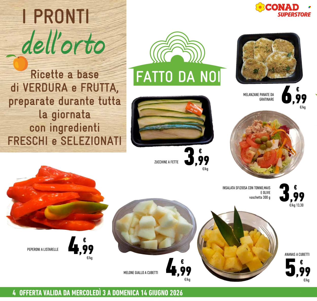Leták Conad Superstore - 3.6.2026 - 10.6.2026. Strana 4