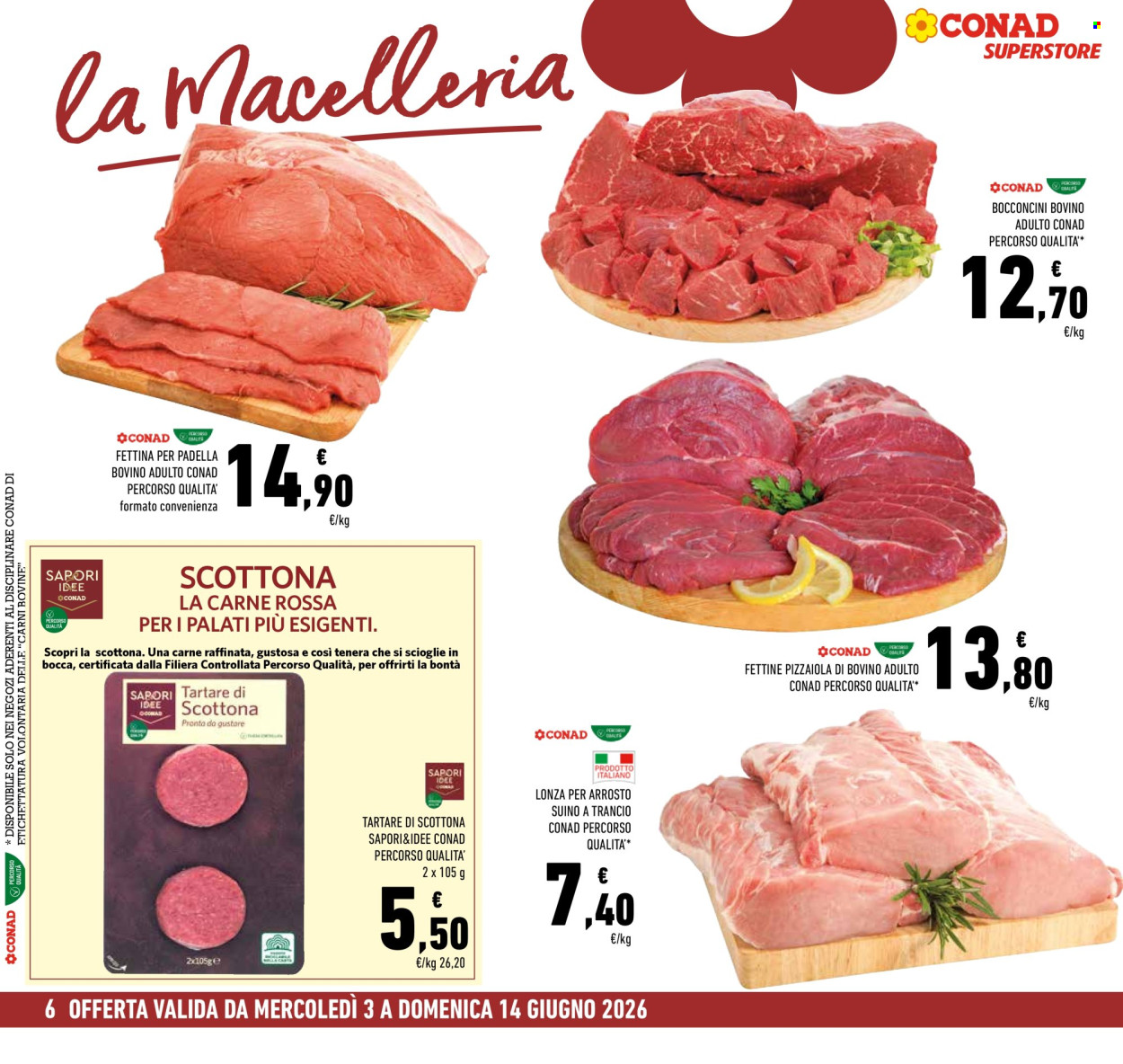 Leták Conad Superstore - 3.6.2026 - 10.6.2026. Strana 6