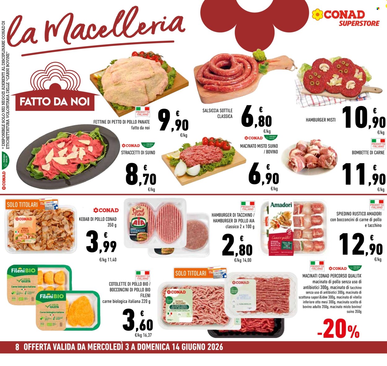 Leták Conad Superstore - 3.6.2026 - 10.6.2026. Strana 8