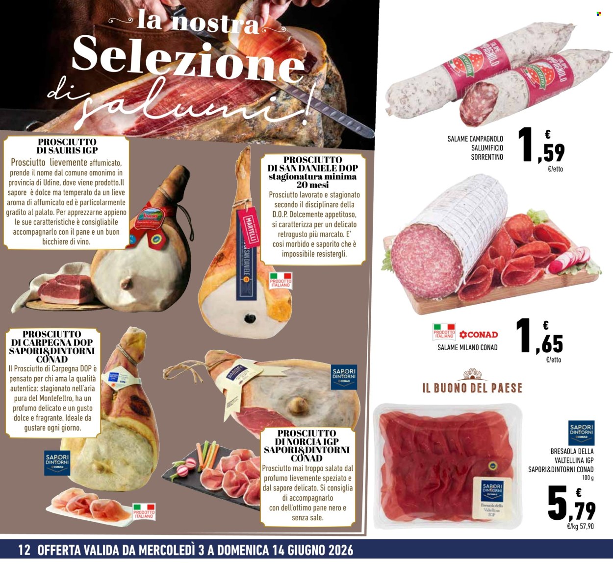 Leták Conad Superstore - 3.6.2026 - 10.6.2026. Strana 12