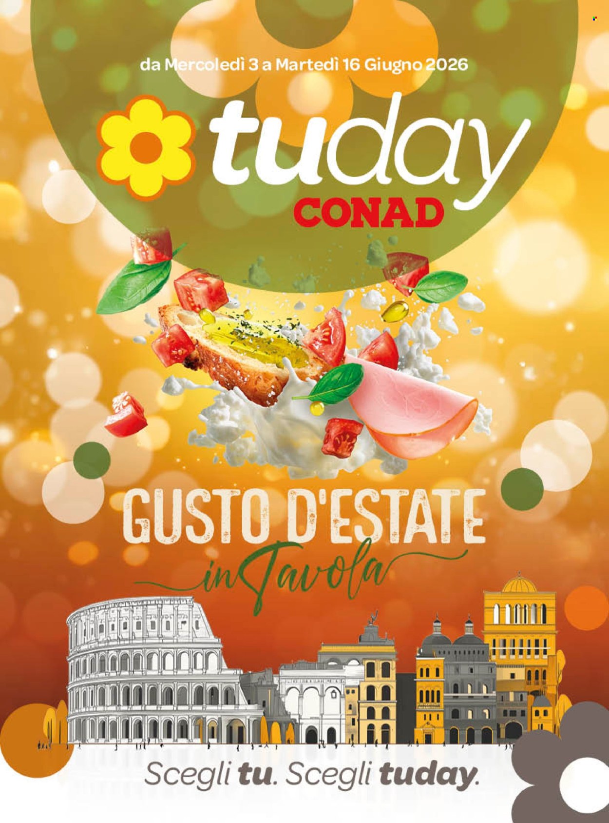 Volantino TuDay Conad - 3/6/2026 - 16/6/2026. Pagina 1