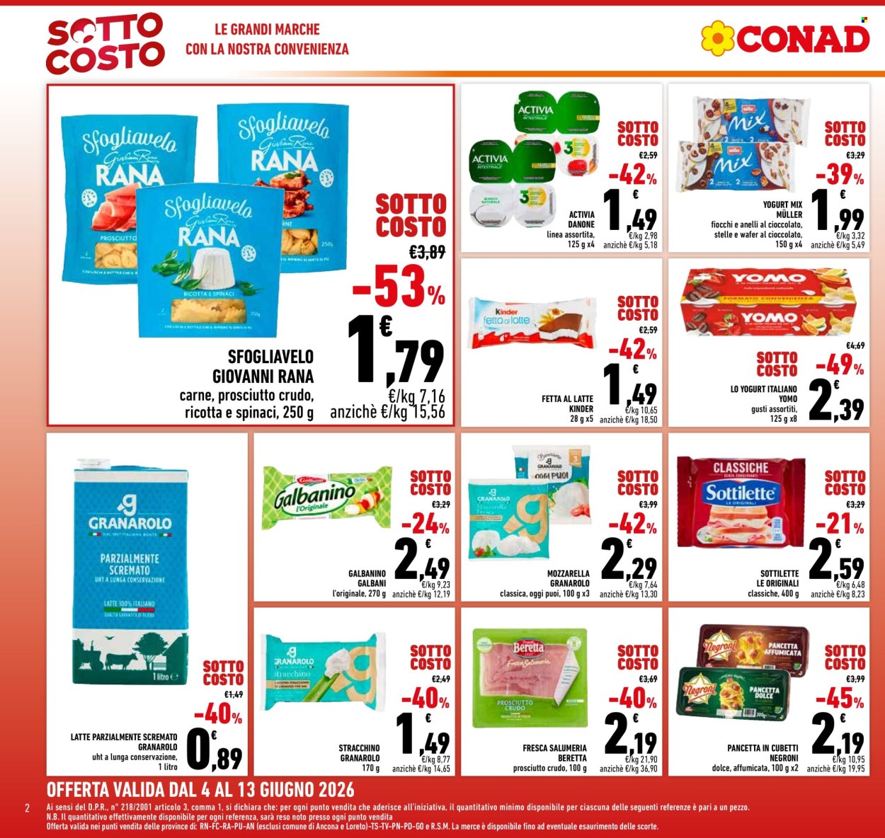 Volantino Conad - 4/6/2026 - 13/6/2026. Pagina 2