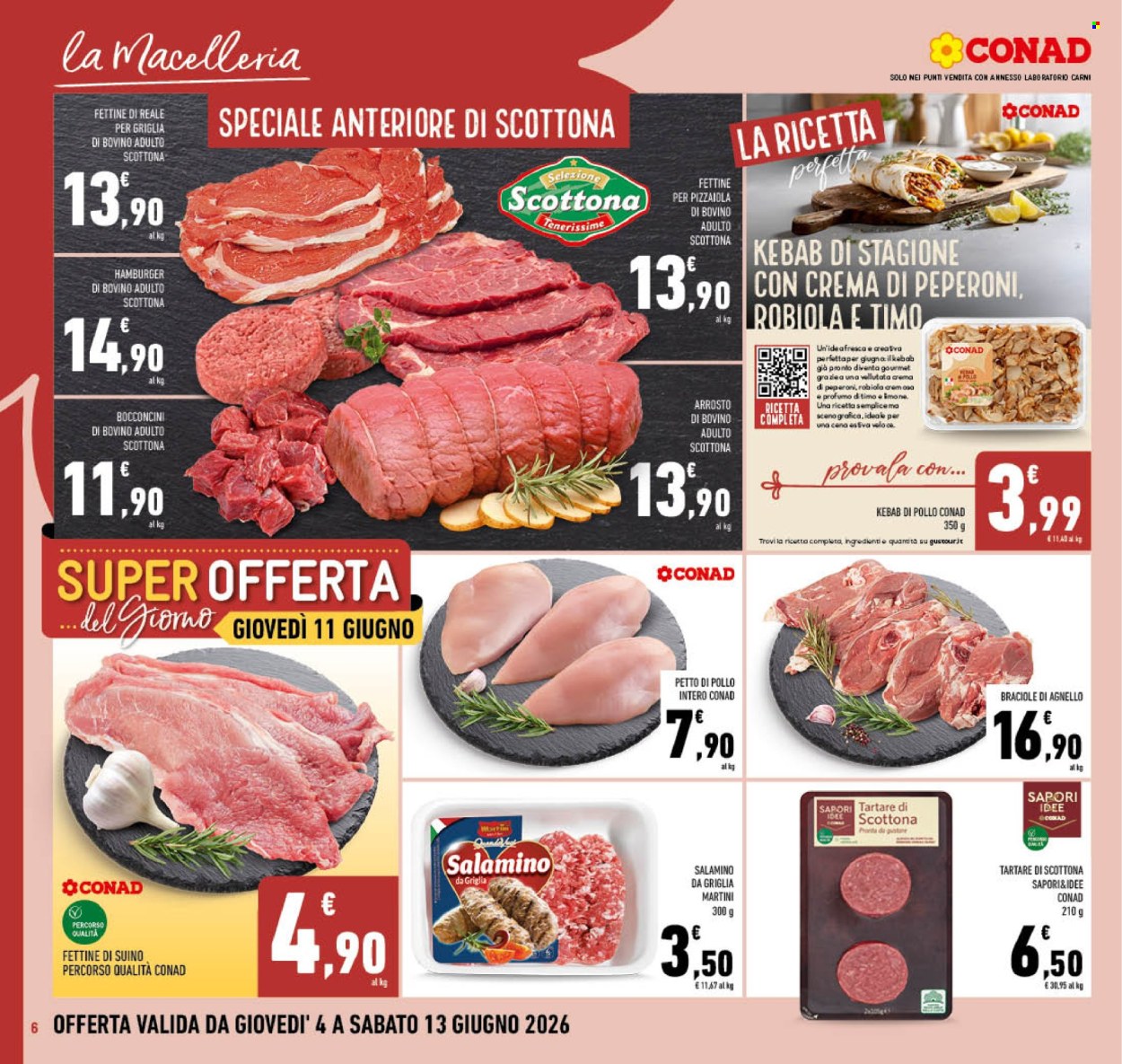 Volantino Conad - 4/6/2026 - 13/6/2026. Pagina 6