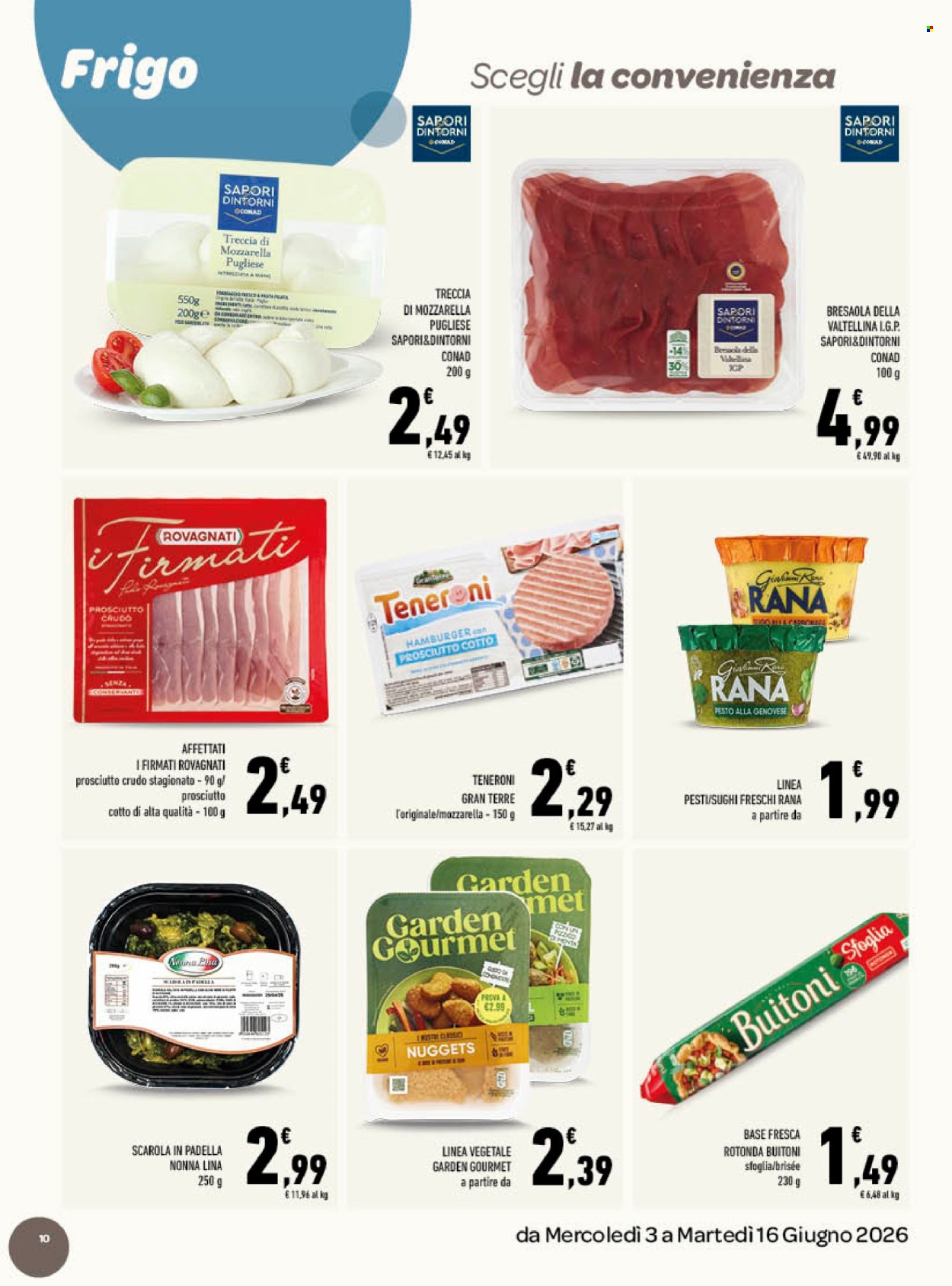 Leták TuDay Conad - 3.6.2026 - 16.6.2026. Strana 10