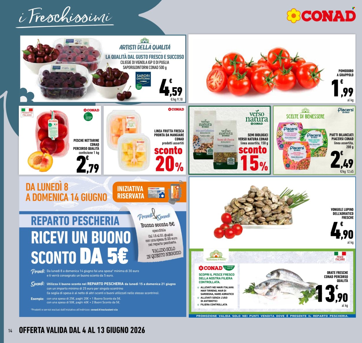 Leták Conad - 4.6.2026 - 13.6.2026. Strana 14