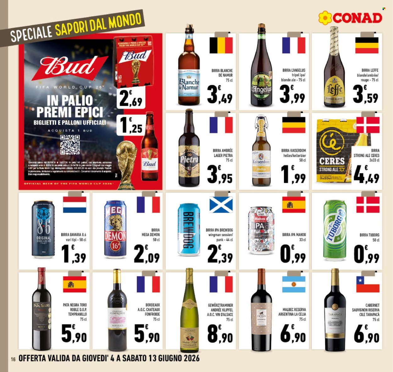 Volantino Conad - 4/6/2026 - 13/6/2026. Pagina 16