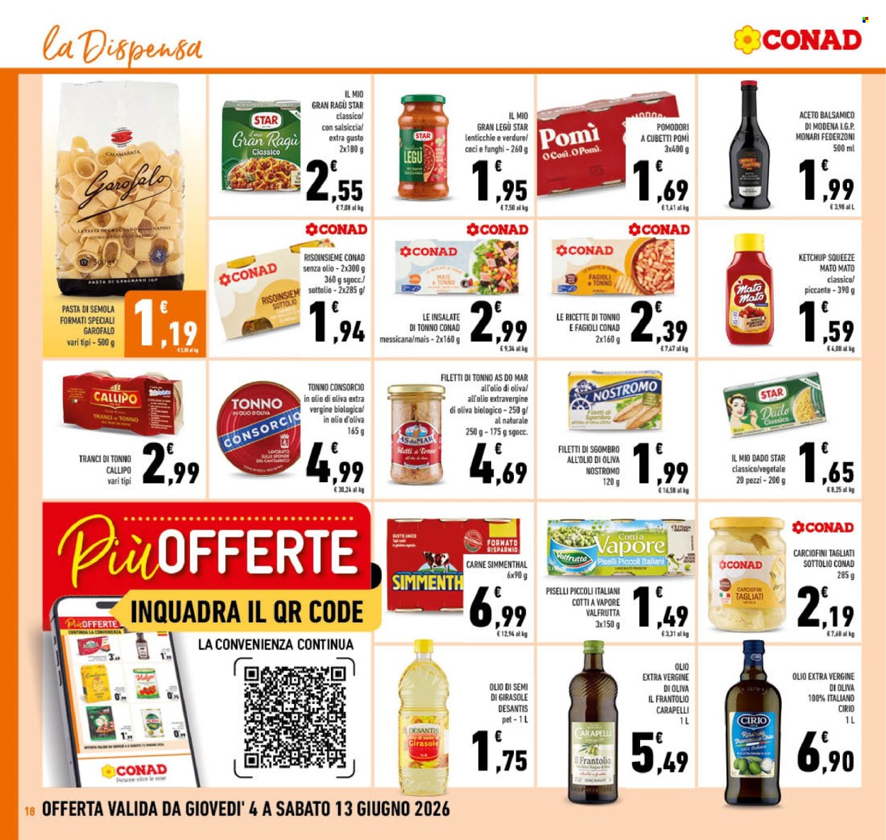 Volantino Conad - 4/6/2026 - 13/6/2026. Pagina 18