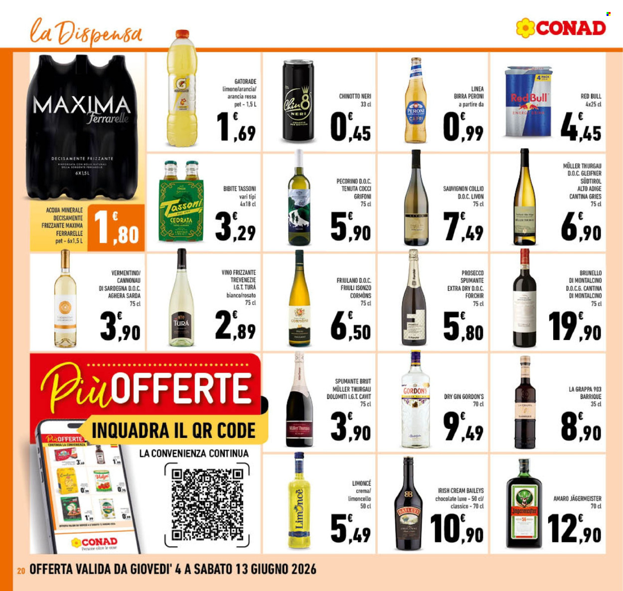 Volantino Conad - 4/6/2026 - 13/6/2026. Pagina 20