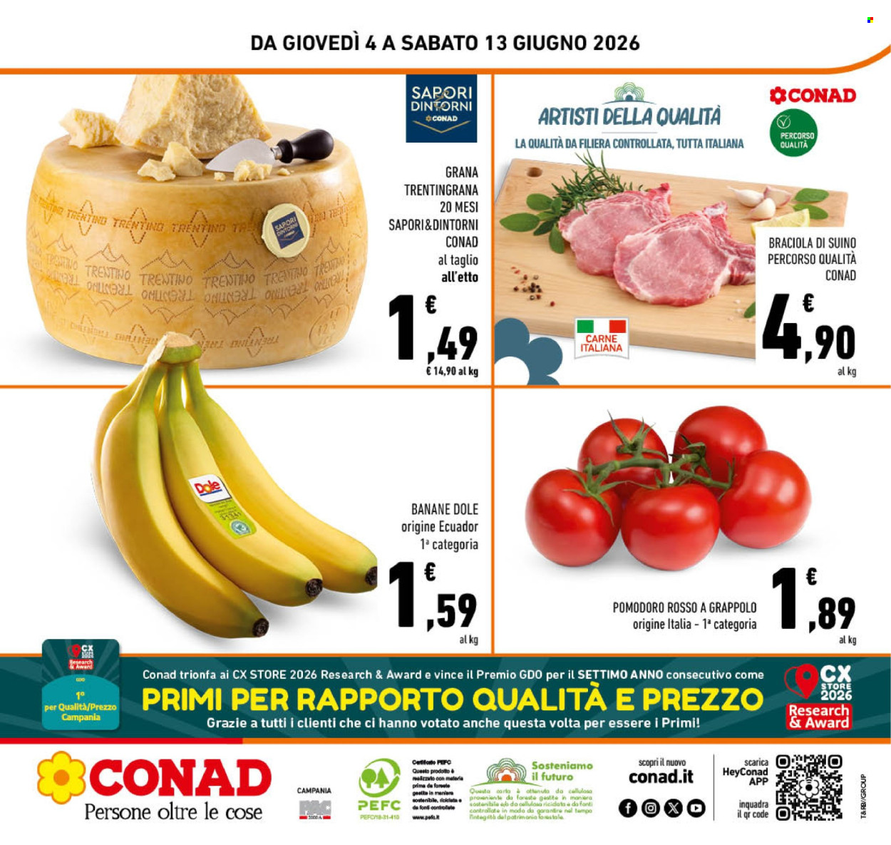 Leták Conad - 4.6.2026 - 13.6.2026. Strana 24