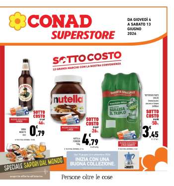 Volantino Conad - 4/6/2026 - 13/6/2026.