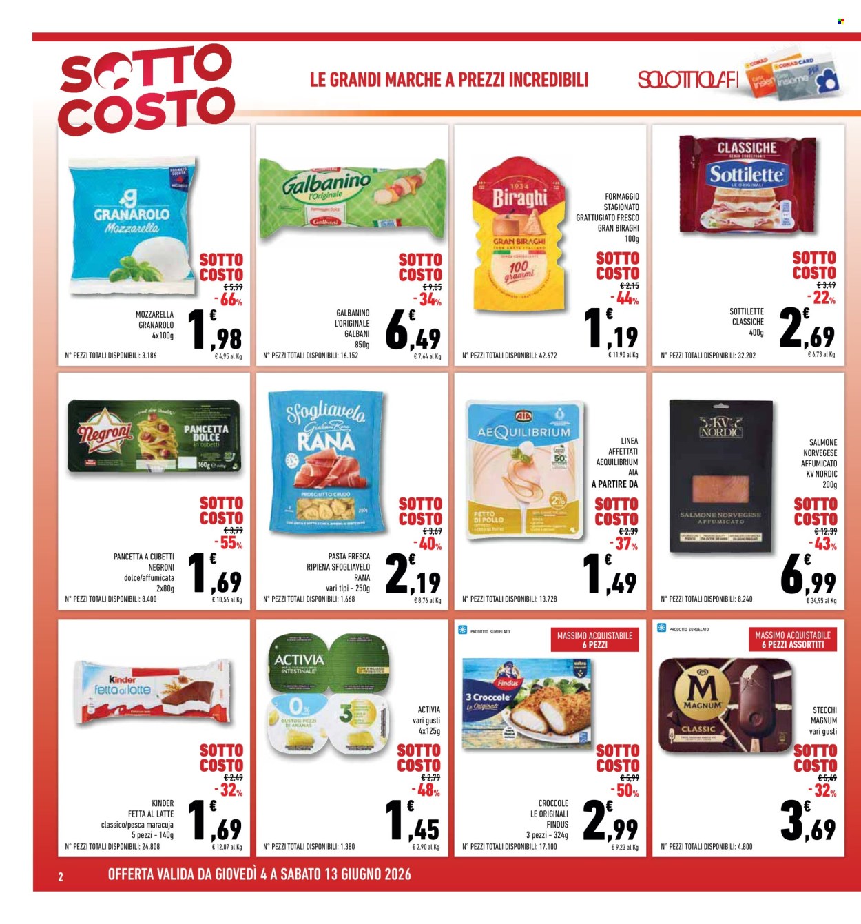 Volantino Conad - 4/6/2026 - 13/6/2026. Pagina 2