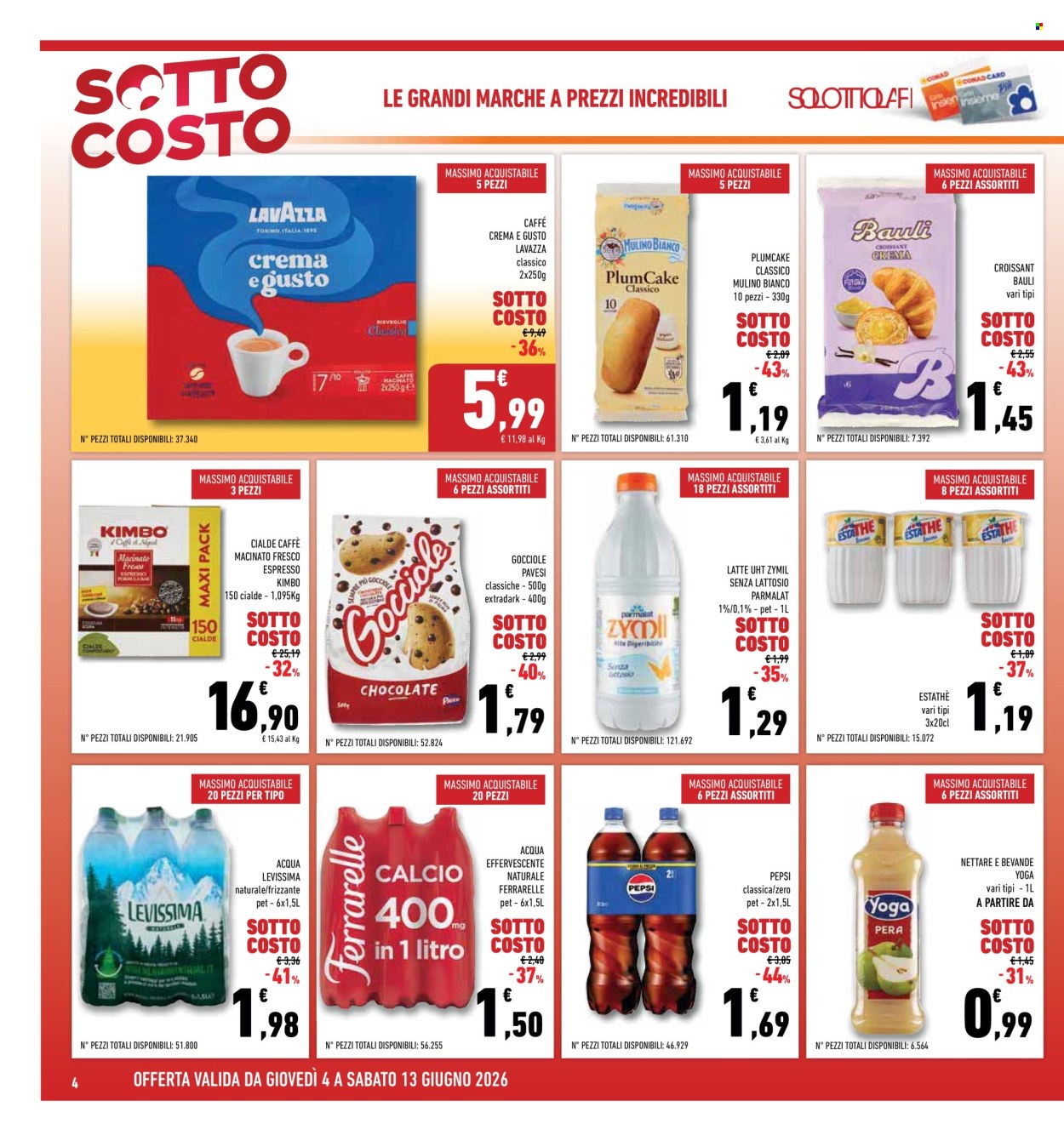 Leták Conad - 4.6.2026 - 13.6.2026. Strana 4