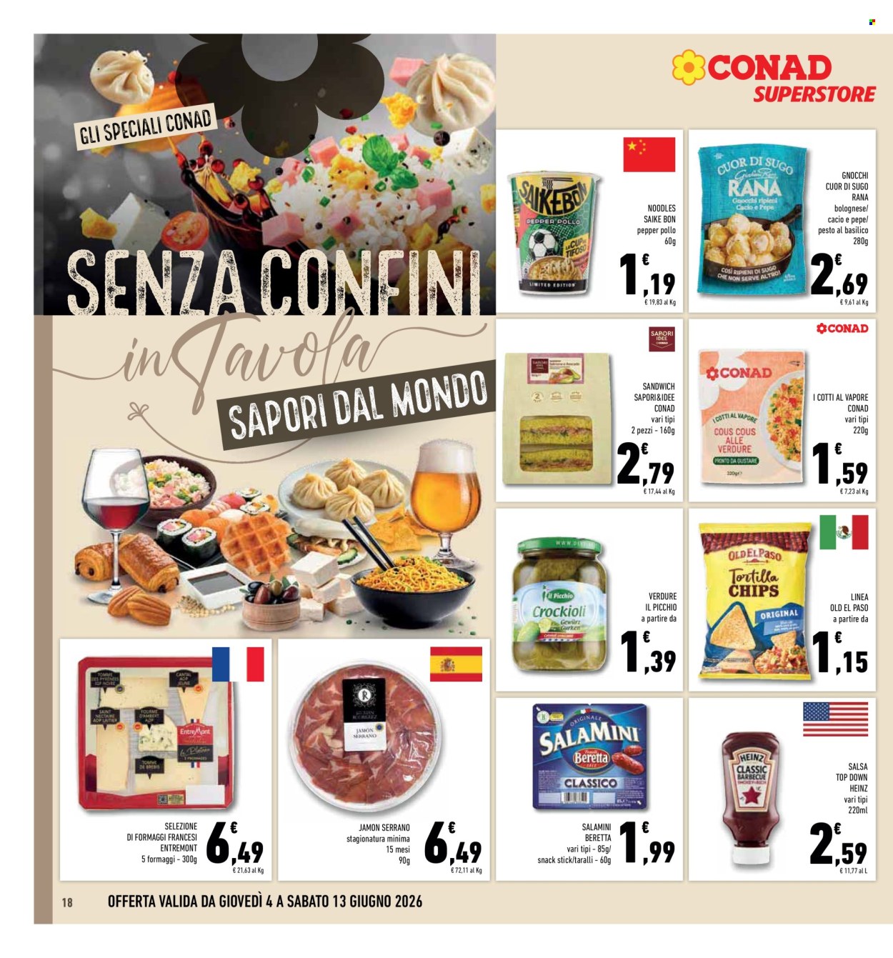 Volantino Conad - 4/6/2026 - 13/6/2026. Pagina 18