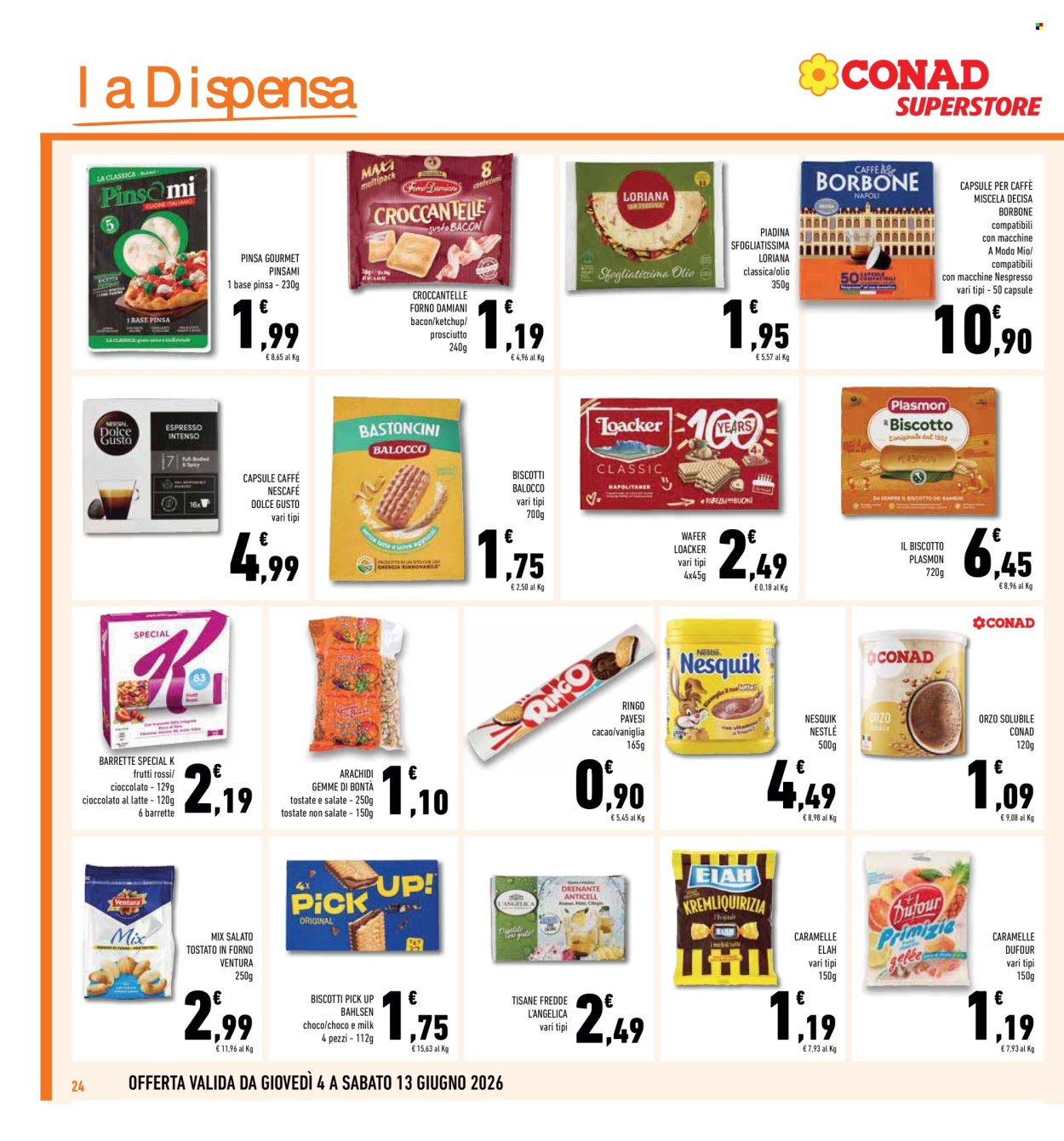 Volantino Conad - 4/6/2026 - 13/6/2026. Pagina 24