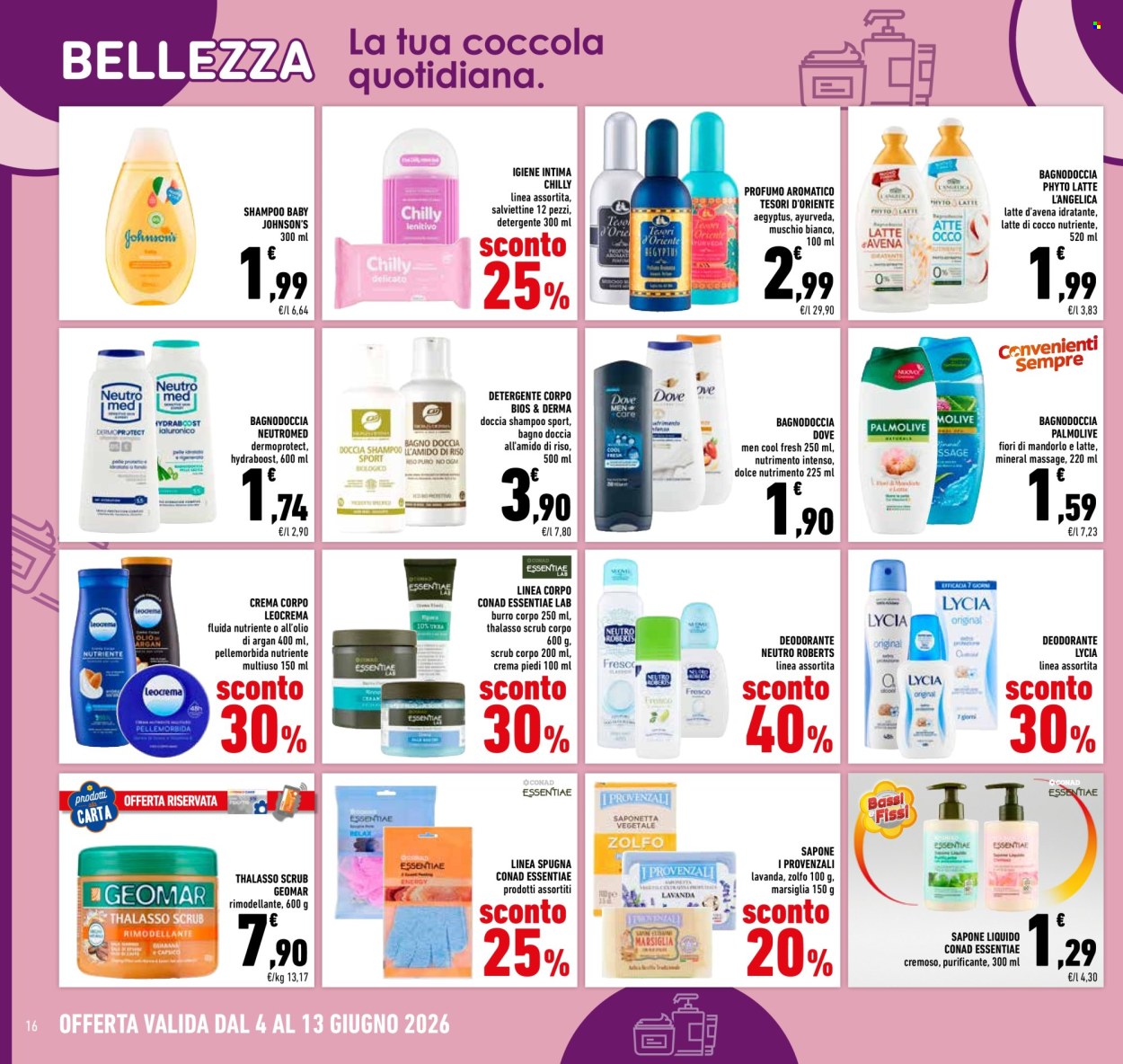Leták Conad Superstore - 4.6.2026 - 13.6.2026. Strana 16