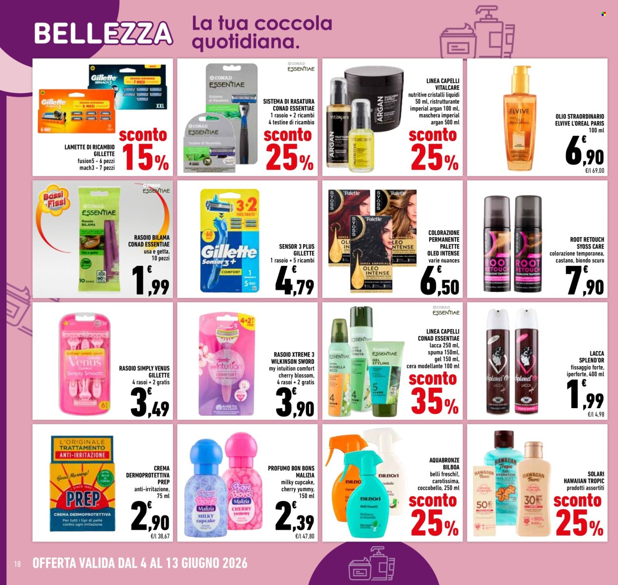 Leták Conad Superstore - 4.6.2026 - 13.6.2026. Strana 18