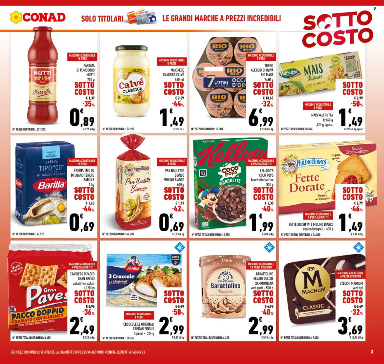 Leták Conad - 4.6.2026 - 13.6.2026. Strana 3