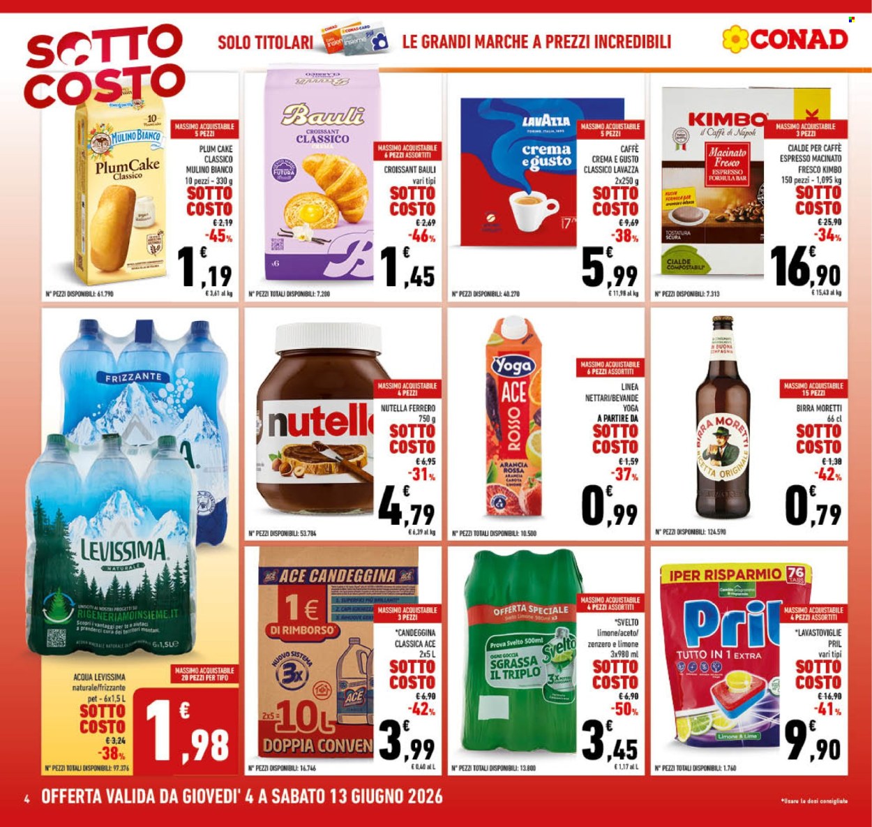 Leták Conad - 4.6.2026 - 13.6.2026. Strana 4