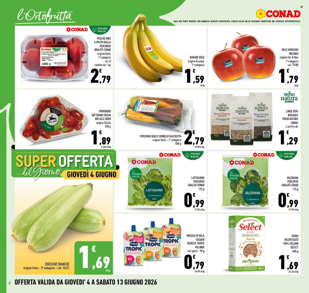 Leták Conad - 4.6.2026 - 13.6.2026. Strana 8