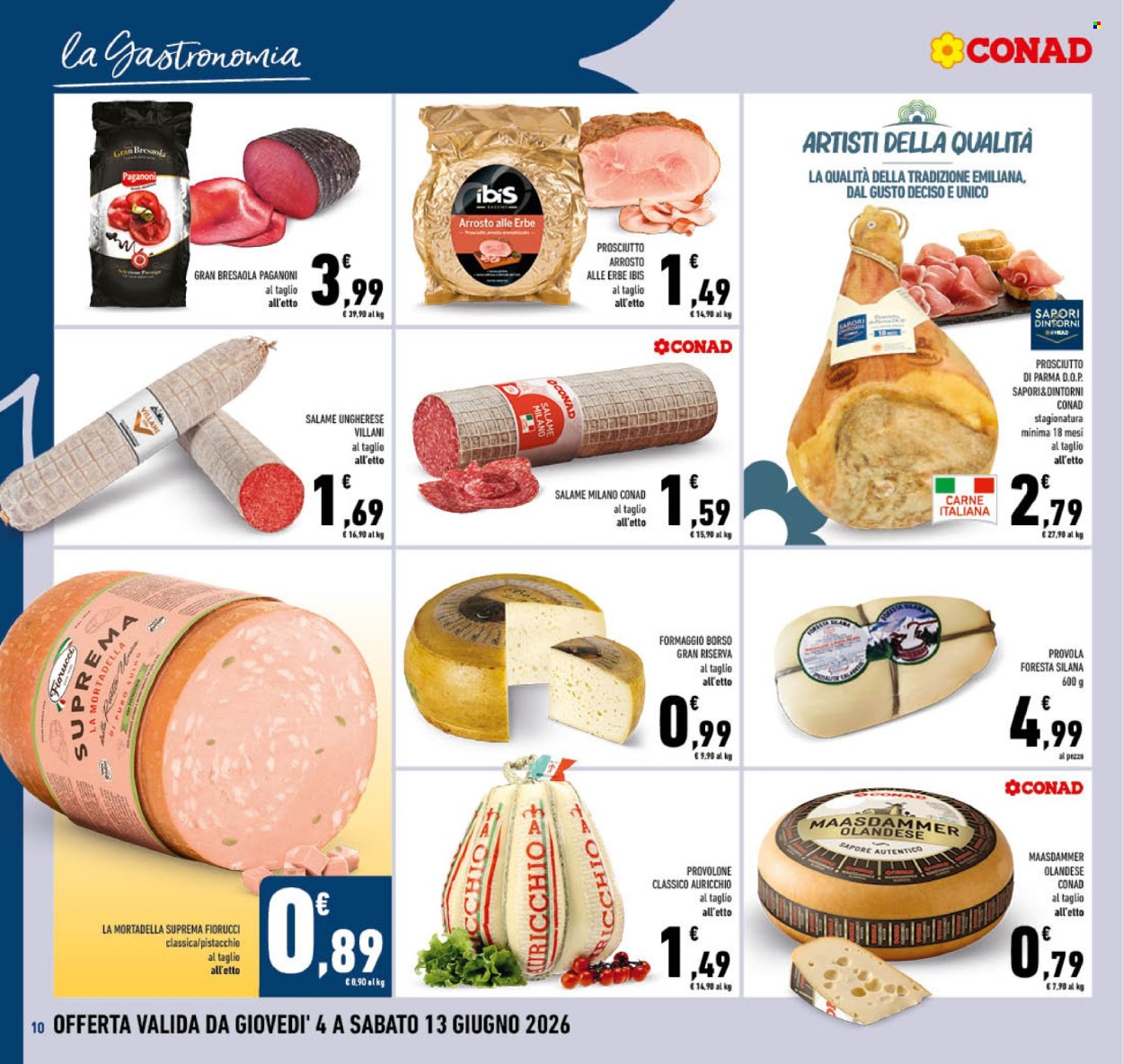 Leták Conad - 4.6.2026 - 13.6.2026. Strana 10