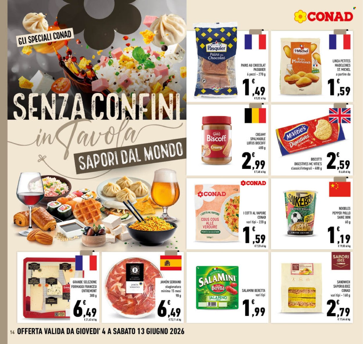 Volantino Conad - 4/6/2026 - 13/6/2026. Pagina 14