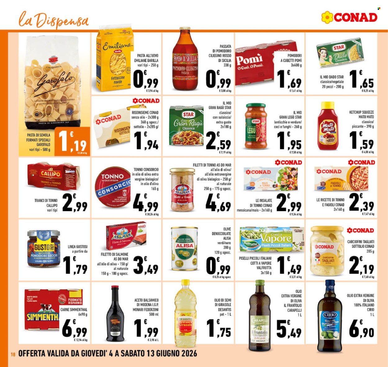 Volantino Conad - 4/6/2026 - 13/6/2026. Pagina 18