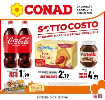 Volantino Conad - 4/6/2026 - 13/6/2026.