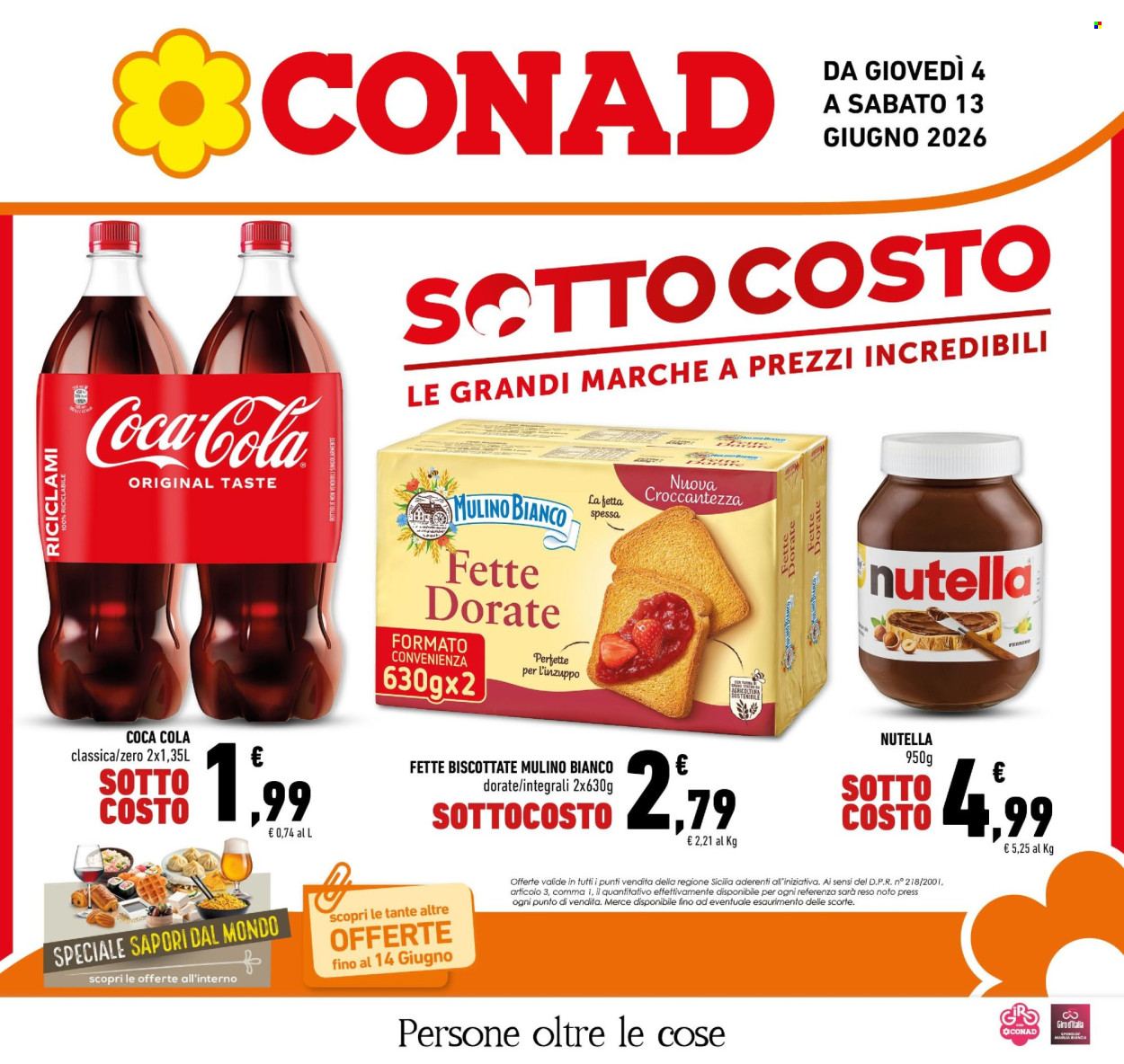 Leták Conad - 4.6.2026 - 13.6.2026. Strana 1