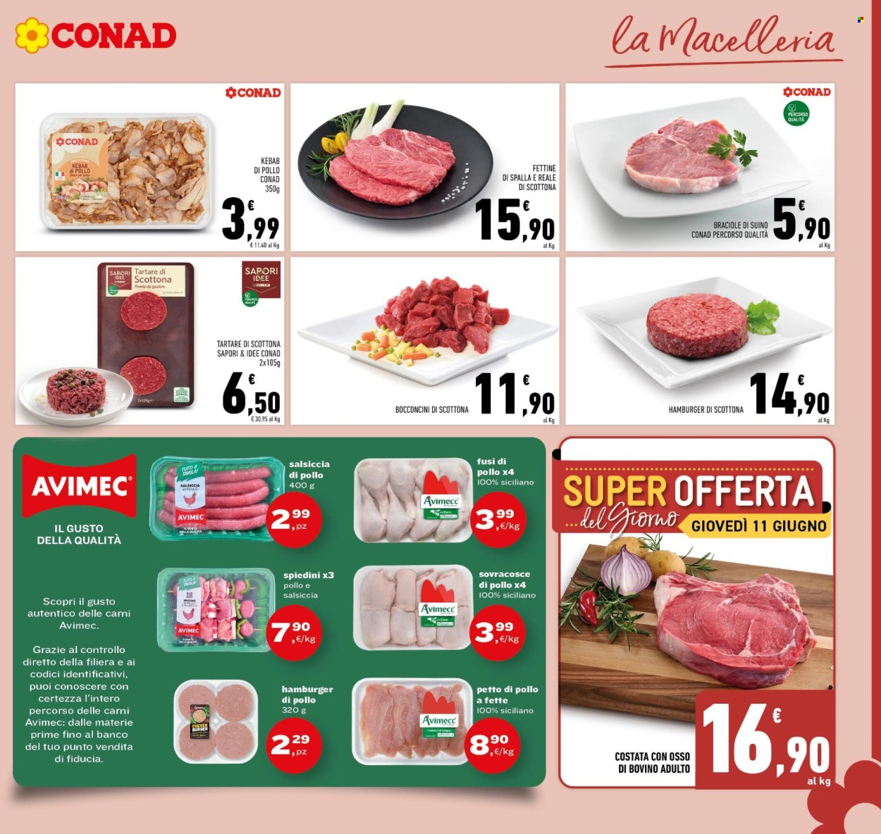 Volantino Conad - 4/6/2026 - 13/6/2026. Pagina 7