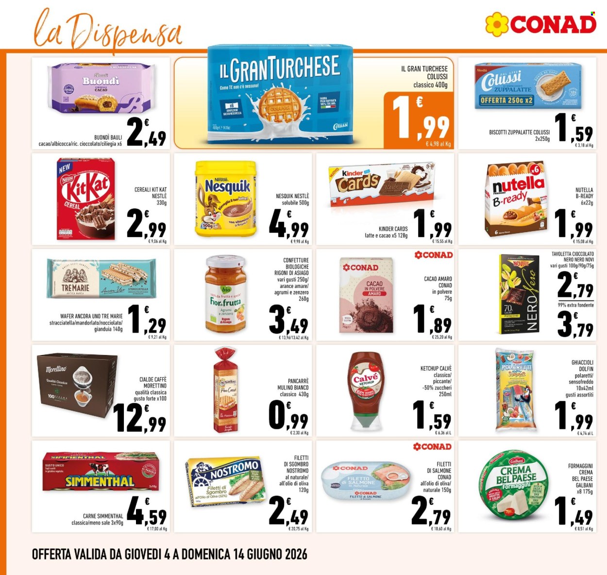 Volantino Conad - 4/6/2026 - 13/6/2026. Pagina 16