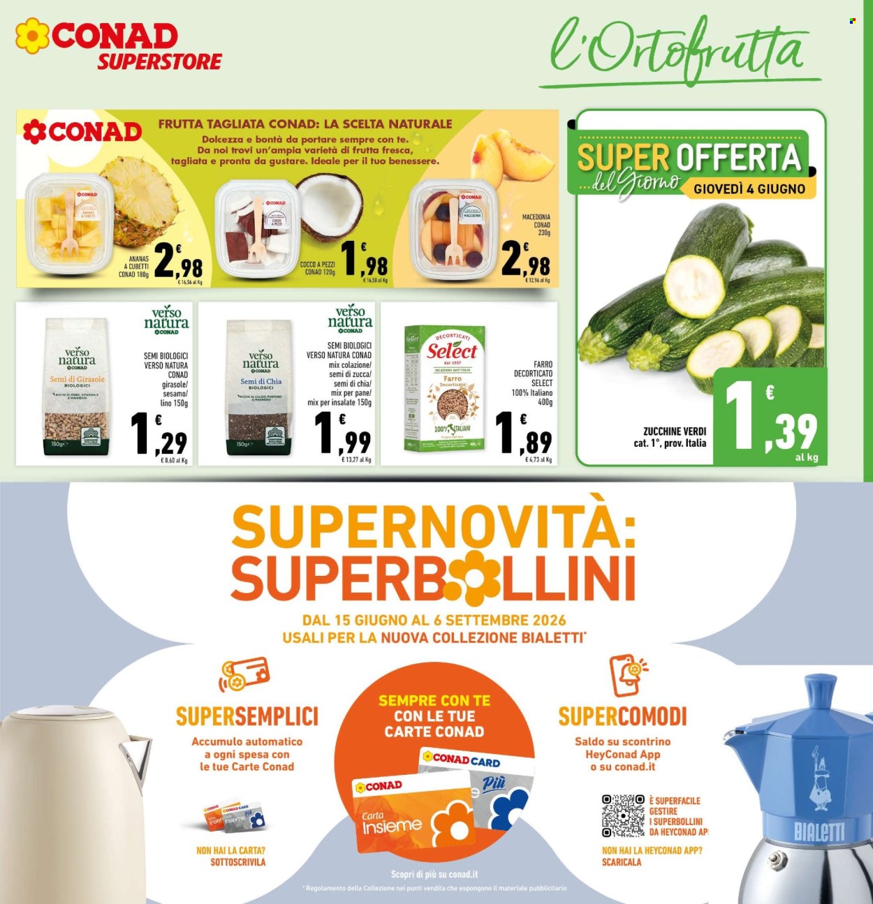 Volantino Conad Superstore - 4/6/2026 - 13/6/2026. Pagina 9